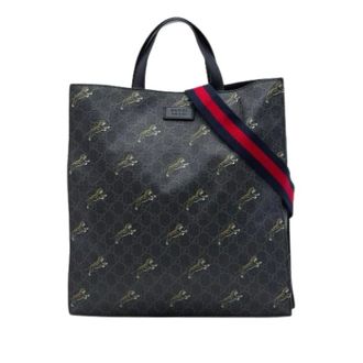 Gucci Pre-owned Satchel - unisex - Pre-owned - Zwart - Maat: ONE Size Leer