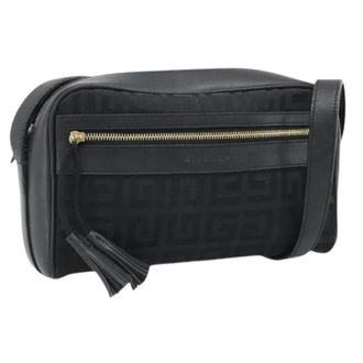 Givenchy Pre-owned Canvas Shoulder Bag - Dames - Pre-owned - Zwart - Maat: ONE Size Leer