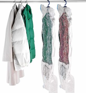 WENKO Kleidersack »Vakuum Grösse L & XL« Vakuumbeutel für Kleidung, platzsparend im Kleiderschrank