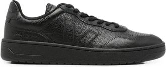 Veja Black Leather Sneakers