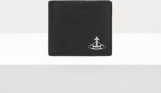 Vivienne Westwood Man Billfold Faux Leather Black One Size Unisex