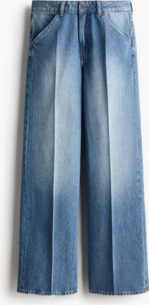 H&M Jeans mit B&uuml;gelfalten - Blue