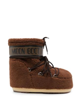 Moon Boot Brown Icon Low Fleece Boots
