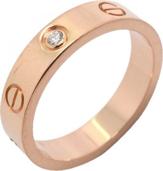 Cartier Pink Gold (18K) Band Ring (Pre-Owned)