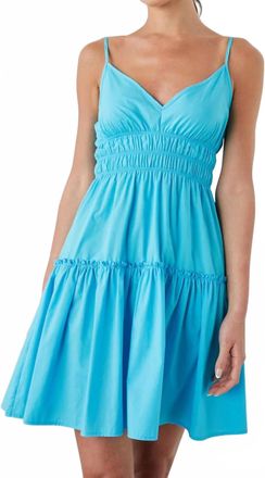 Rails Carmen Dress In Blue Surf