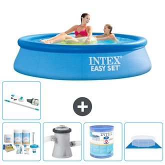 Intex Piscina Easy Set Redonda - 244x61 Cm - 7-piezas S40428