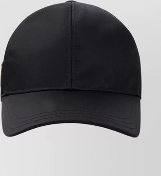 Prada nylon baseball cap 6-panel construction
