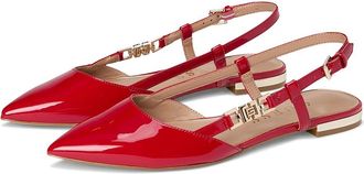 Guess Franie Womens Flat Shoes Red Synthetic : 7.5 M, Rubber