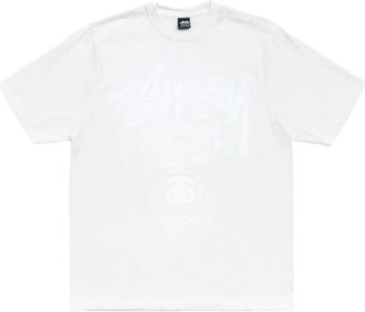St&uuml;ssy World Tour T-Shirt Pigment Dyed Natural 3903962P-NATU