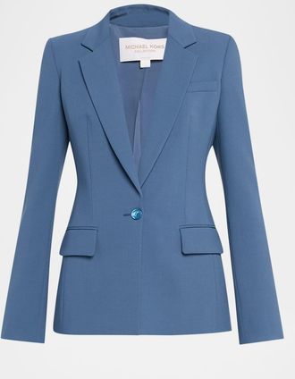 Michael Kors Tailored Single-Button Blazer