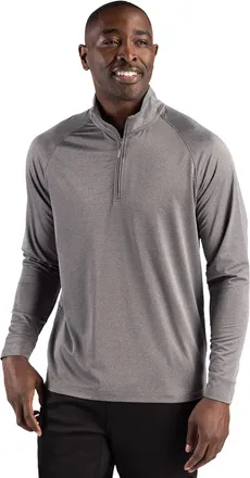 Clique Dash Recycled Mens Quarter Zip Sweatshirt