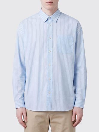 Sunflower Camicia in cotone e seta a righe