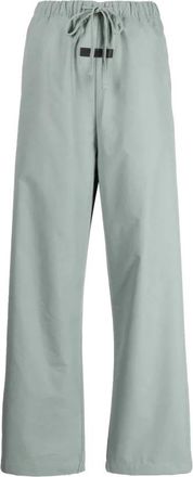 Fear of God Logo Relaxed Broek - Dames - Wijde Broeken - Groen - M - Katoen - Broeken