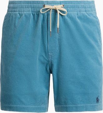 Polo Ralph Lauren Mens Polo Ralph Lauren Corduroy Shorts 500 Blue Note - Size: 33/32/32