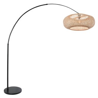 Steinhauer L&aacute;mpara De Pie - Sparkled Light - Negro - Bamb&uacute; - Steinhauer