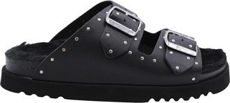Scholl Comfortabele Slipper voor Dagelijks Gebruik - Dames - Sandalen - Zwart - 38 EU - Schoenen