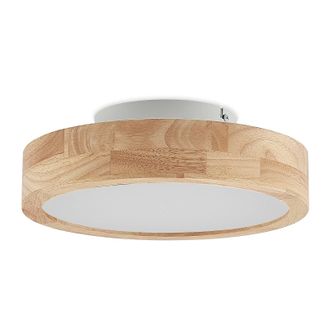 Lindby L&aacute;mpara De Techo lanira En Marr&oacute;n Madera - Lindby