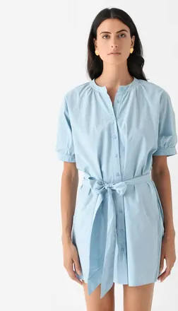 Starkx Parachute Mini Dress In Blue
