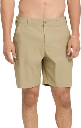 Quiksilver Fairway Flat Front Golf Shorts in Twill at Nordstrom, Size 30