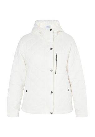 Usha licht gewatteerd jack Dames wolwit