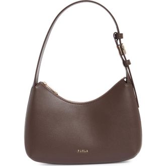Furla Febe Leather Shoulder Bag in Cioccolato at Nordstrom Rack