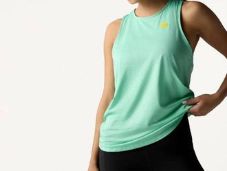 Rabbit Ice Perf Tank Top In Opal