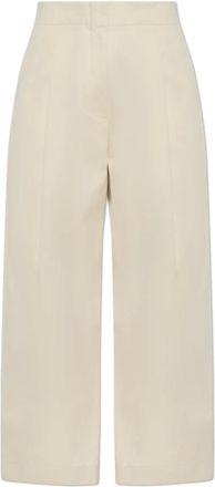 STUDIO NICHOLSON Dames, Broeken, Beige, Maat: 3XS Katoen