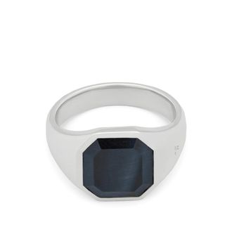 Tom Wood Dan Blue Hawks Eye Ring