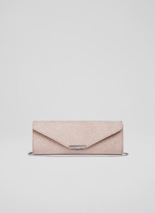 L.k. Bennett Womens Lucille Clutch, Lipstick Pink - One Size