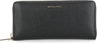 Michael Kors Jet Set Portemonnee - Dames - Portefeuilles - Zwart - ONE Size - Leer - Accessoires