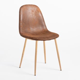 Sklum Set Di 2 Sedie Da Pranzo Glamm Sklum Legno Naturale