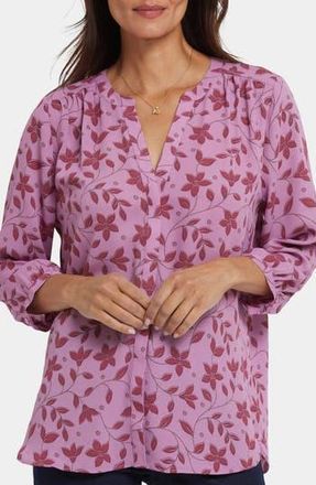 NYDJ Pintuck Top in Chaillot at Nordstrom Rack, Size Xx-Small