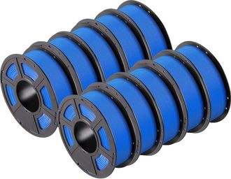 OEM Filamento Pla Para Impresoras 3d, 1,75 Mm De Di&aacute;metro, Alta Resistencia, Azul, 10 Kg Pla