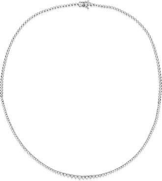 Meira T 14K 2.70 Ct. Tw. Diamond Graduated Tennis Necklace