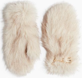 H&M Flauschige F&auml;ustlinge - Beige