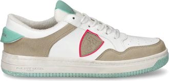 Philippe Model Sneakers Lyon Streetwear - Dames - Sneakers - Veelkleurig - 38 EU - Katoen - Schoenen