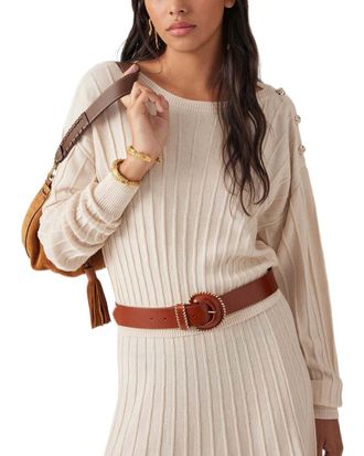BA&SH Ba&Sh Jynx Wool-Blend Sweater