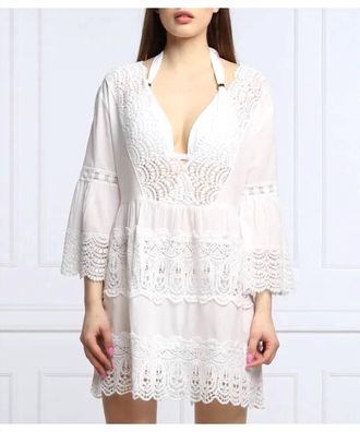 Melissa Odabash Vanessa Short Dress In White