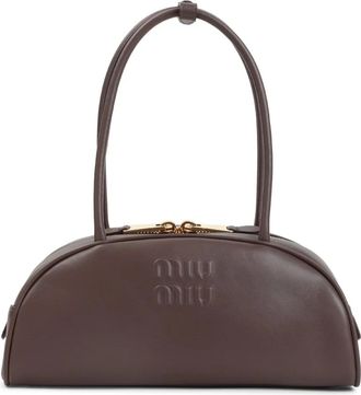 Miu Miu Tassen, Dames, Bruin, ONE Size, Shoulder Bags