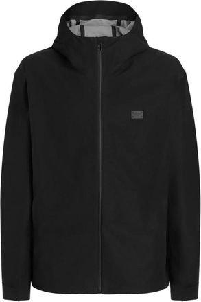 Dolce & Gabbana Zwarte rits capuchonjas - Heren - Zomerjassen - Zwart - L - Jassen