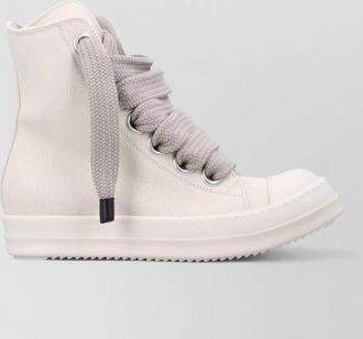 Rick Owens denim high-top sneakers