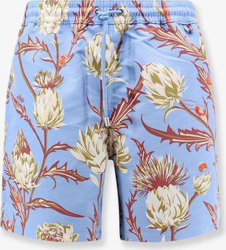 Loewe Boxer mare Paulas Ibiza in nylon con stampa floreale - LOEWE - gender_Man