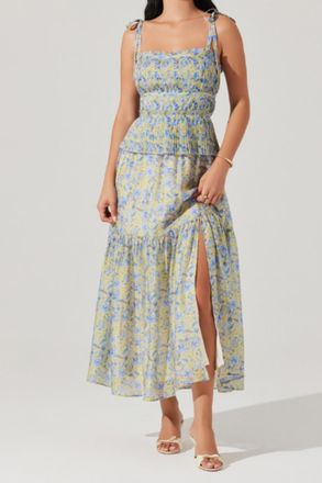 Astr Womens Ethelind Dress In Multi