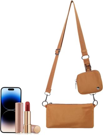 Generic Purses Wallets Set Women - Canvas Work Tote Satchel, Double Bag Shoulder Handbag with Adjustable Strap for Daily, Large Capacity Tote for Books Folder