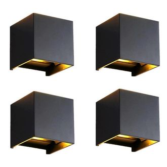 OEM Aplique De Pared Exterior Impermeable Con &Aacute;ngulo Ajustable, Aplique De Pared Doble Para Pasillo De Hotel, Iluminaci&oacute;n Vertical Hacia Arriba Y Hacia Ab