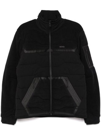 BOSS Snoozy jacket - men - Polyester/Polyester/Polyester - M - Black
