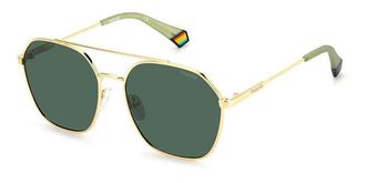 Polaroid PLD 6172/S J5G/UC Mens Sunglasses Gold Size 57