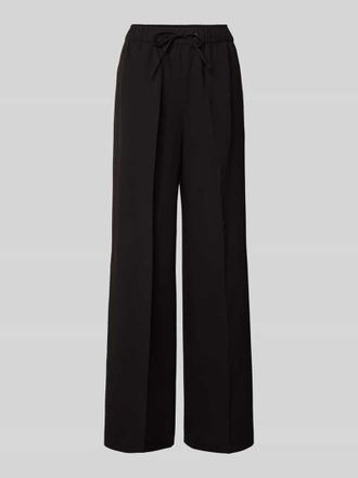 Tom Tailor Denim Wide Leg Pants mit Viskose-Anteil in Black, Gr&ouml;&szlig;e XS
