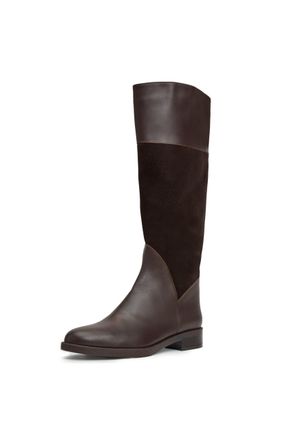 Aquatalia Womens Regina Fashion Boot, Espresso Combo, 8.5 UK