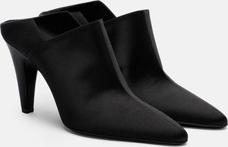 Alaia Ala&iuml;a Satin mules